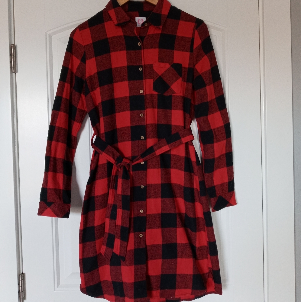 Flannel Dress